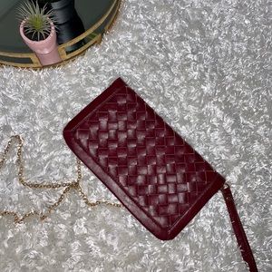 Urban Expressions Luxury Woven Leather Bag